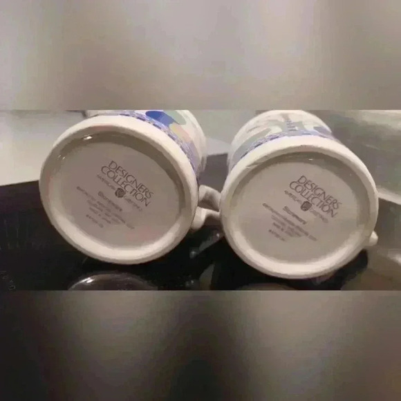 Vintage American Greetings Designers Collection Duck Coffee Tea Mug Cup Set of 2 - Picture 7 of 7